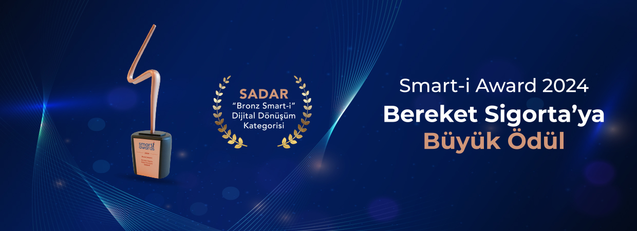 Smart-i Award 2024 Bereket Sigorta'ya Büyük Ödül