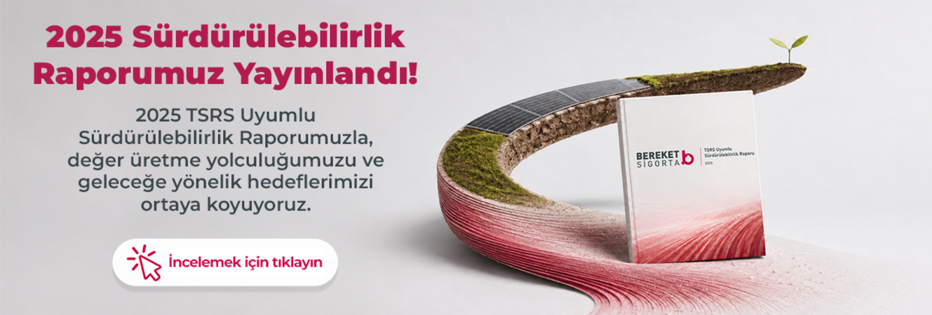 Sürdürülebilirlik Raporumuz Yayında