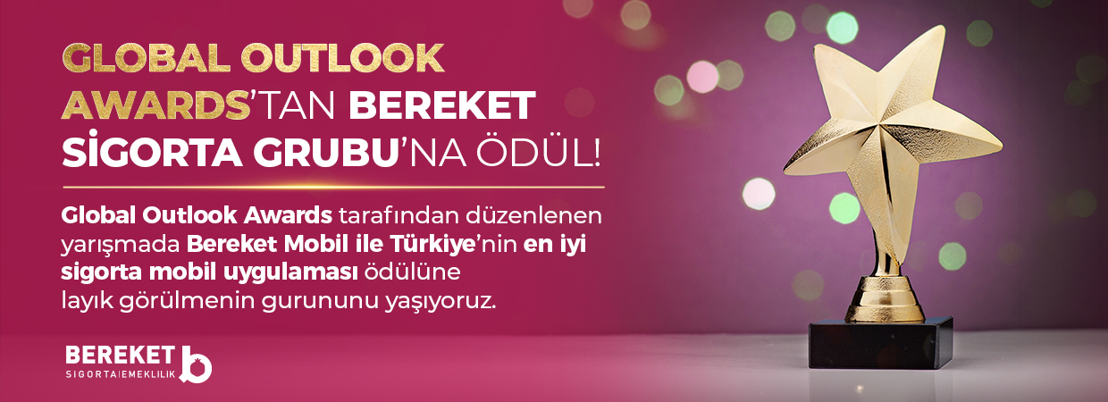 Global Outlook Awardstan bereket sigorta grubuna ödül